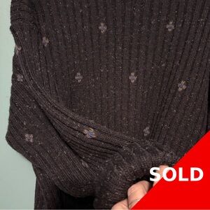 ✨Giorgio Armani Black Ribbed Sweater